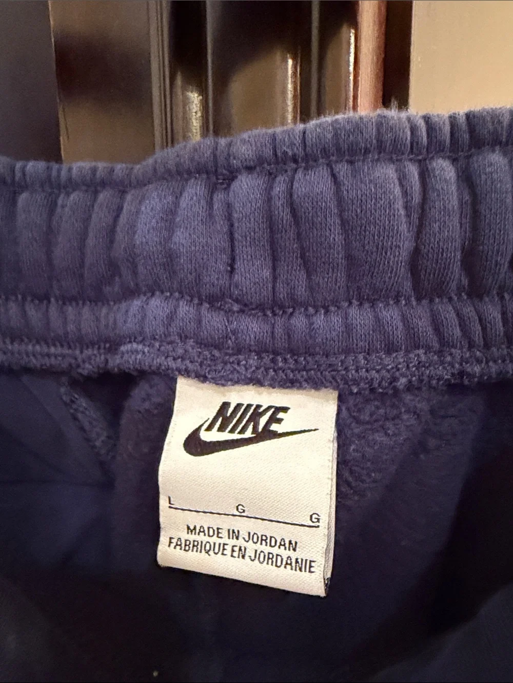💙Nike Navy Blue Swoosh Joggers